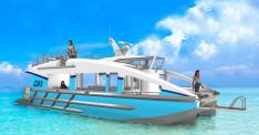 2025年5月～SSCCATS【空港送迎付き/片道・往路 - 船送迎】デナラウ港⇒マロロ島  ★ デナラウ港18：00出発便